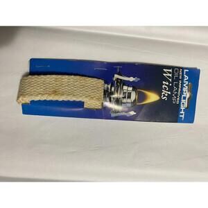 Lamplight Farms B9996 Oil Lamp Wick 7/8" Cotton New In Package